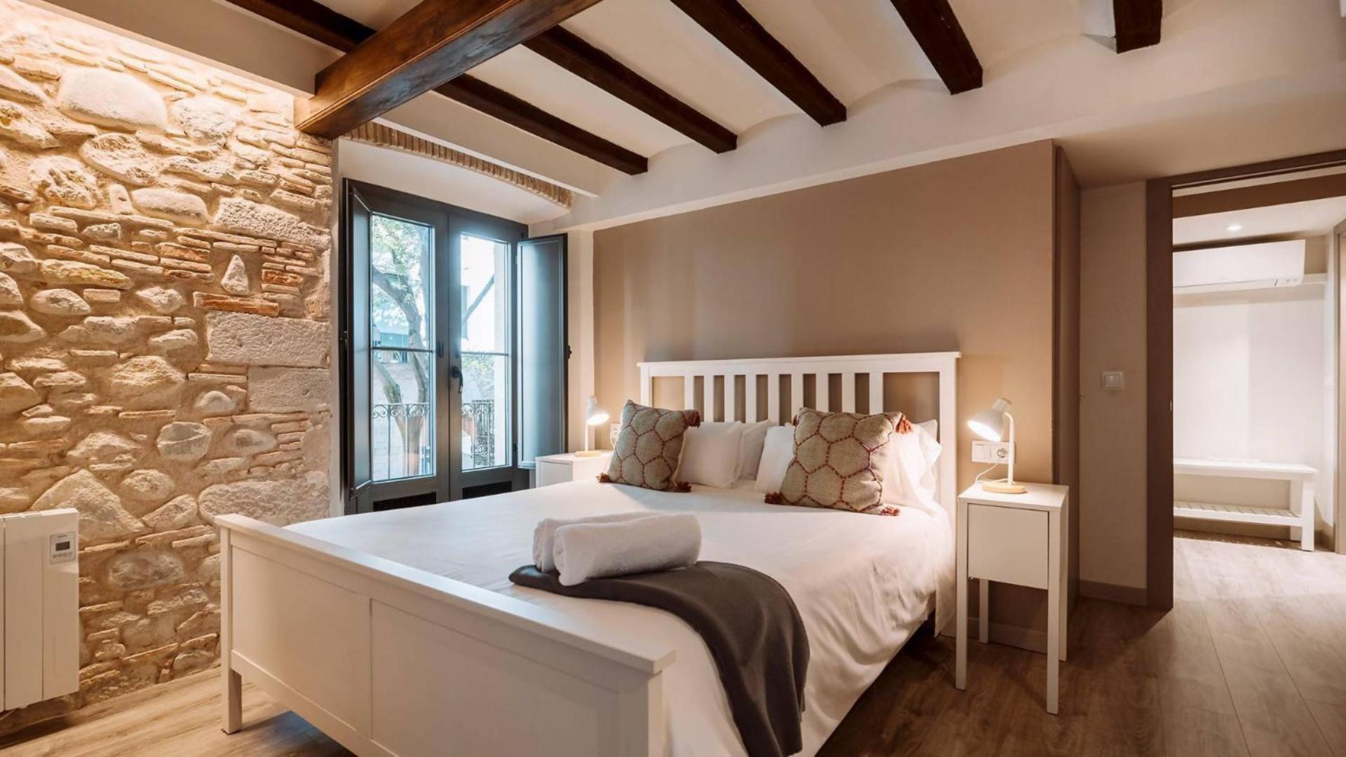 Ferienwohnung Old Town Duplex With Character Gerona Exterior foto