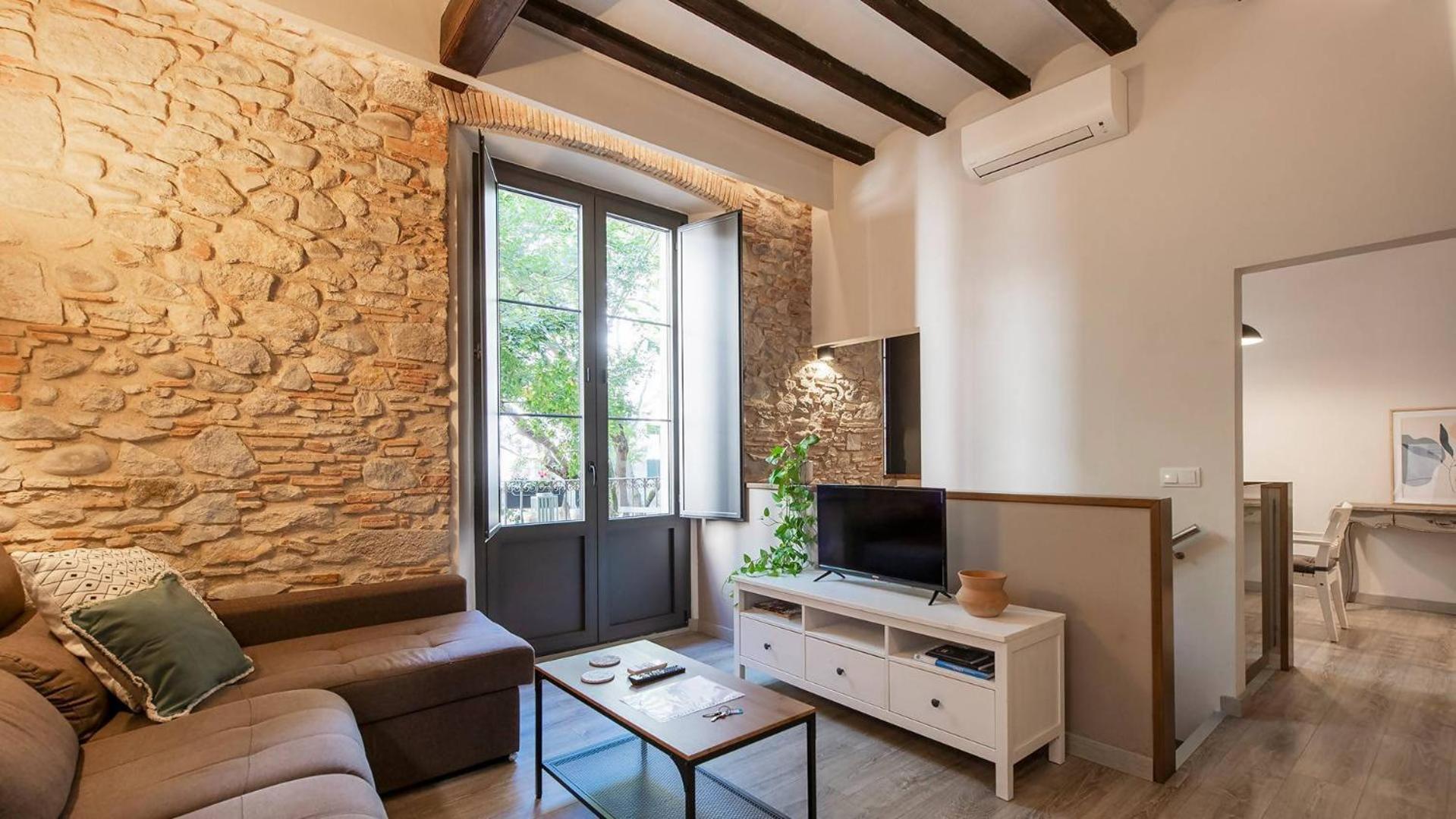 Ferienwohnung Old Town Duplex With Character Gerona Exterior foto