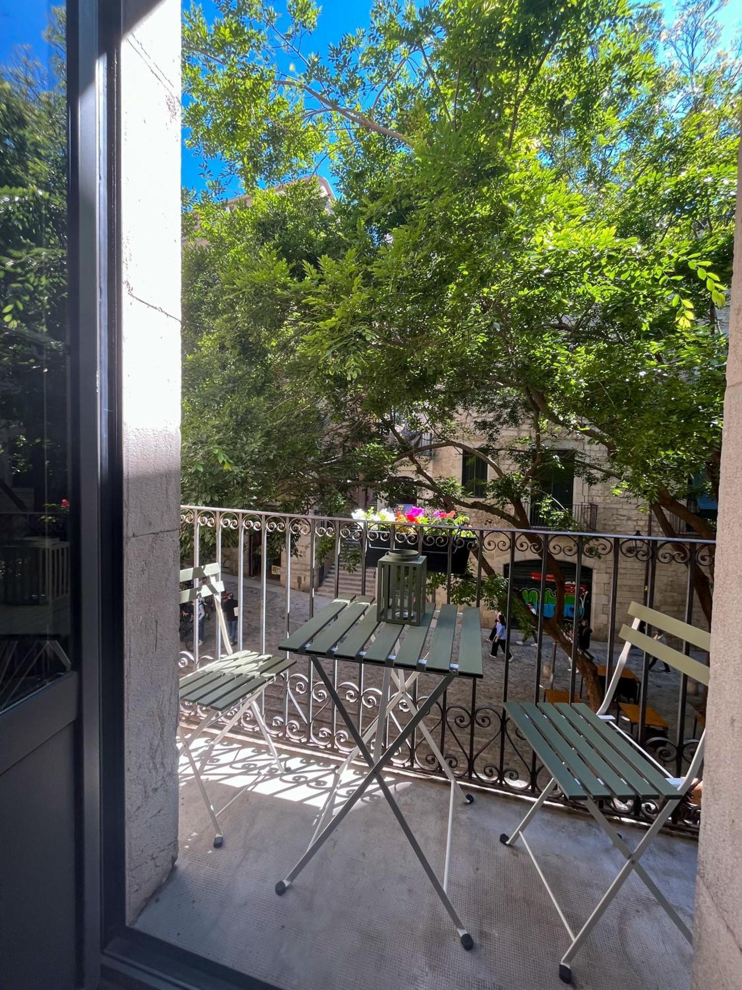 Ferienwohnung Old Town Duplex With Character Gerona Exterior foto